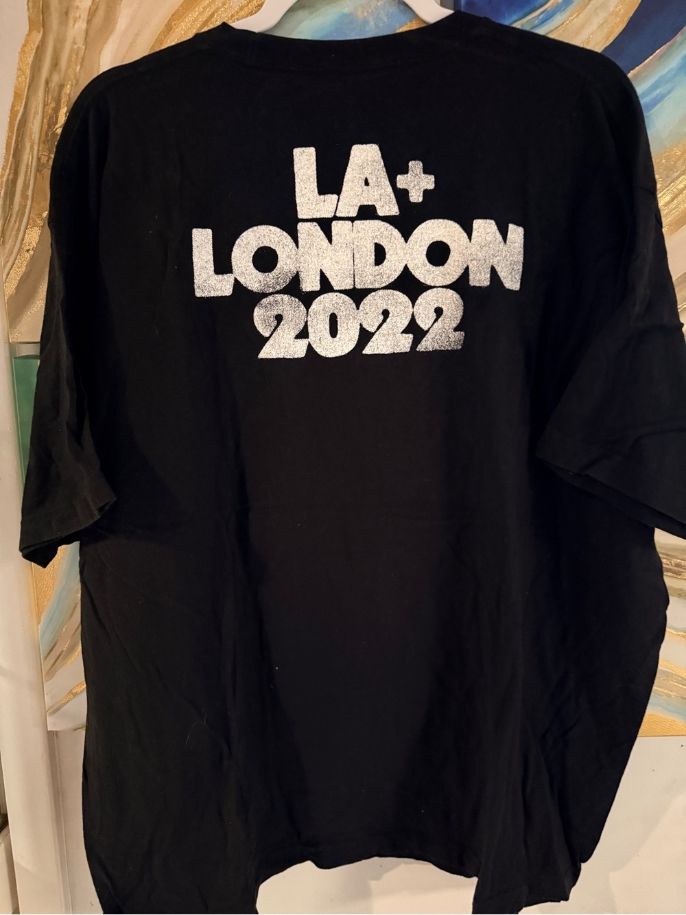 Taylor Hawkins Tribute Foo Fighters LA London 2022 Tour Black T-shirt Mens Med - Picture 3 of 4